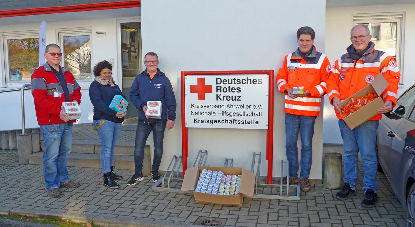 DRK-Kreisverband Viersen e.V. liefert erneut Nervennahrung - Rhein-Ahr ...