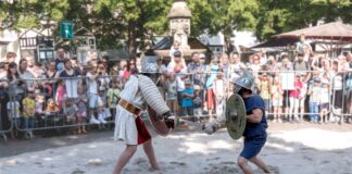 Rigomagusfest in Remagen 2026 – die Fotos Gladiatoren kämpfe